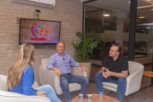 Edgar Bueno foi o quarto entrevistado no Jornal da Rádio Tarobá FM, na série de entrevista com os pré-candidatos a prefeitura de Cascavel