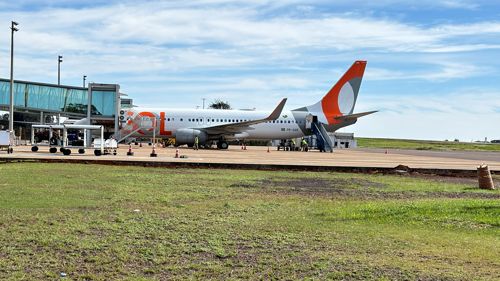 Avião deixou Cascavel nesta manhã