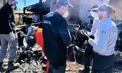 Equipe está em Vinhedo auxiliando na retirada dos motores