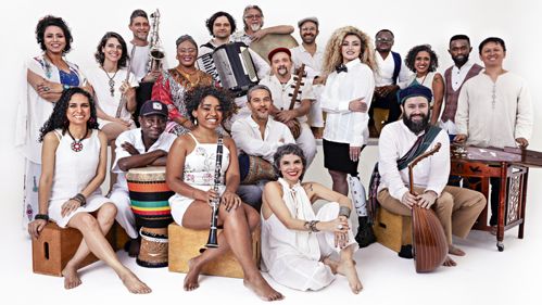 Orquestra Mundana Refugi será uma das atrações do Festival, no Teatro Ouro Verde